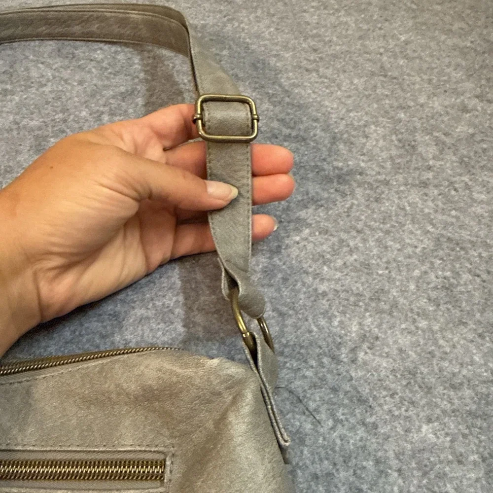 Stone Mountain Handbag/Purse Gray Made In The USA